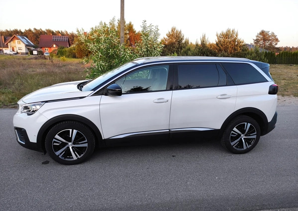 Peugeot 5008 cena 56999 przebieg: 128000, rok produkcji 2019 z Ostrołęka małe 631